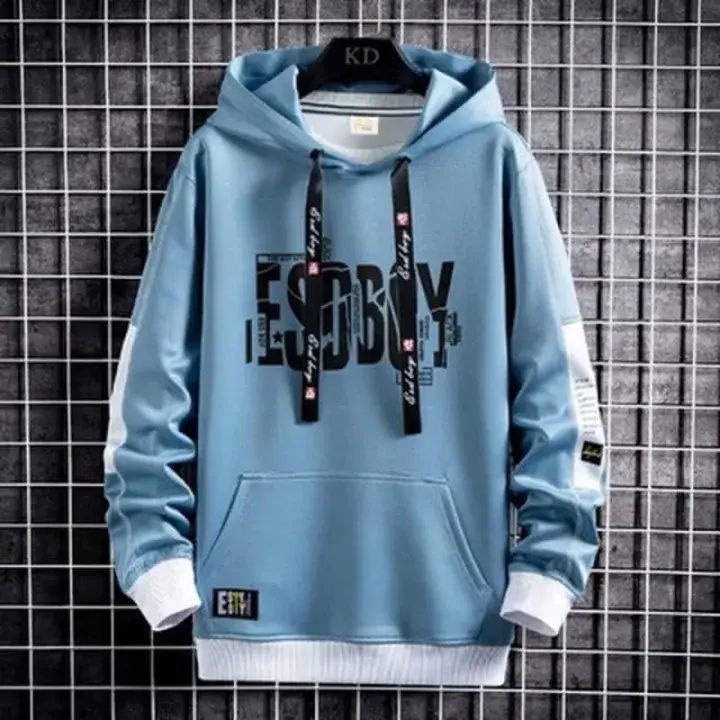 Men’s Winter Cotton Hoodie – Long Sleeve Stylish Sweatshirt 2025