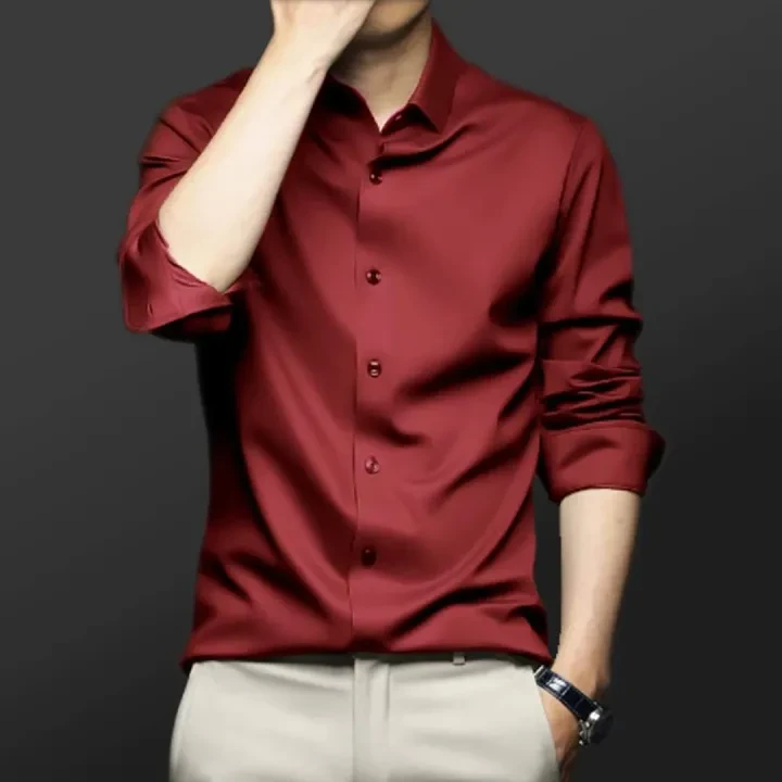 Men’s Trendy Long Sleeve Casual Shirt – Smart Eshop DK